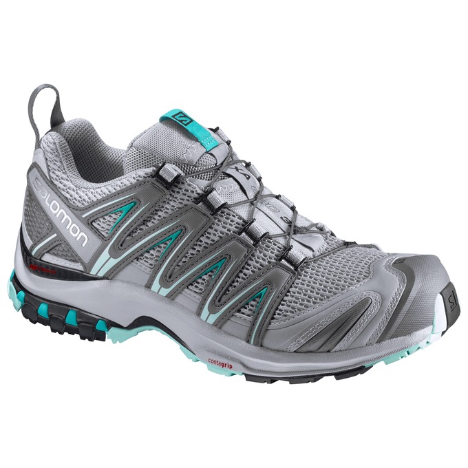 Salomon Israel XA PRO 3D W - Womens Trail Running Shoes - Silver (UFMK-30489)